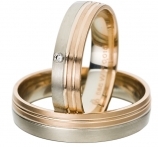 Palladium wedding ring Nr. 1-50611/050